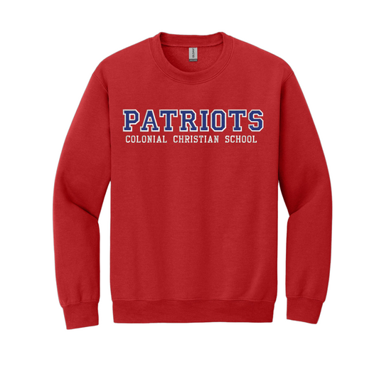 Patriots Crewneck Sweater - Red