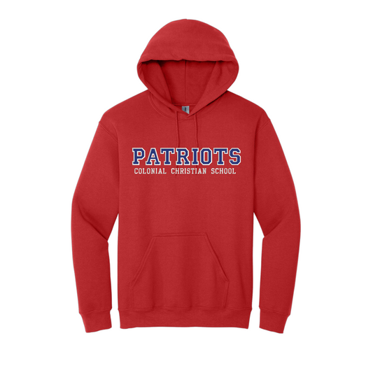 Patriots Hoodie - Red