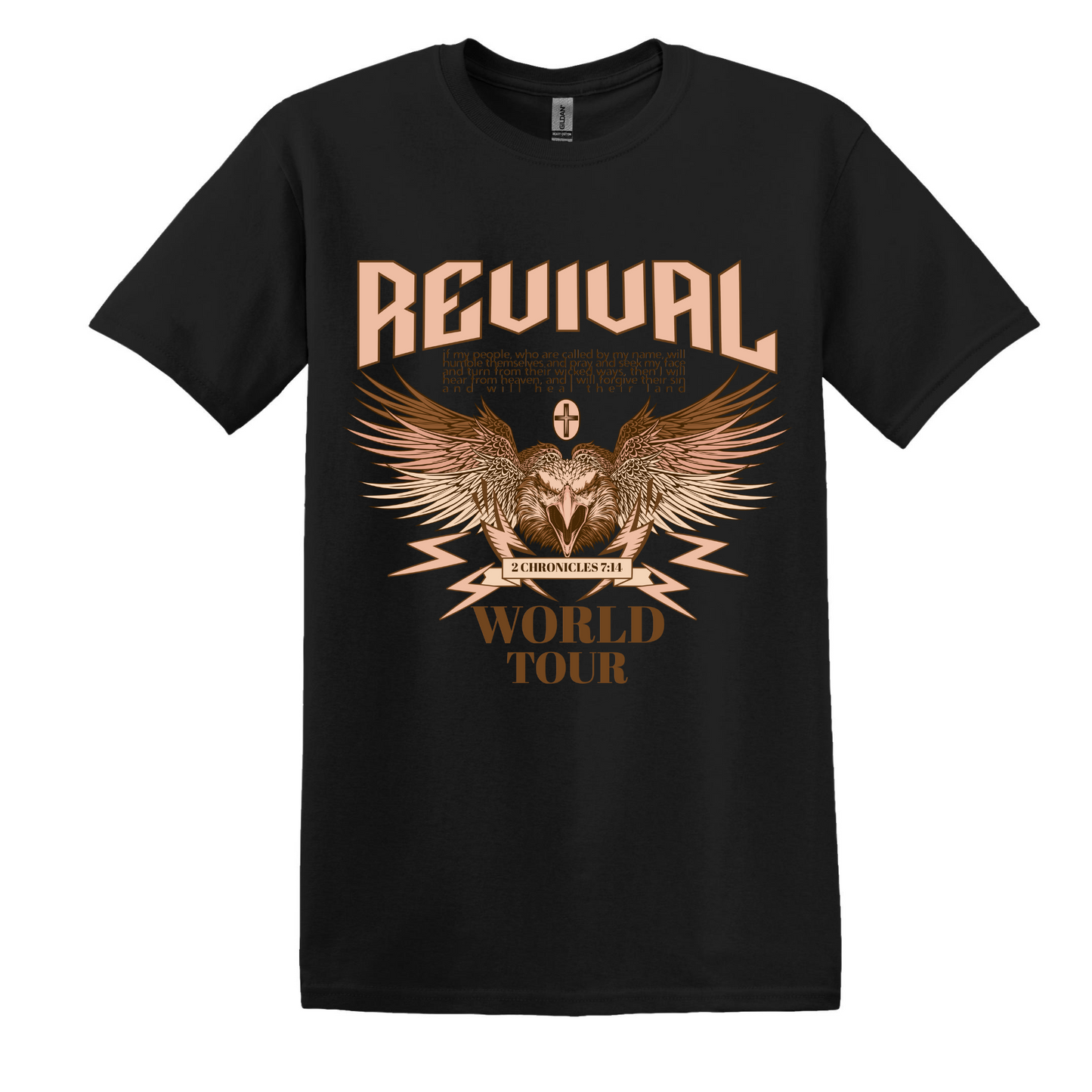 Revival Christian Tshirt - Black